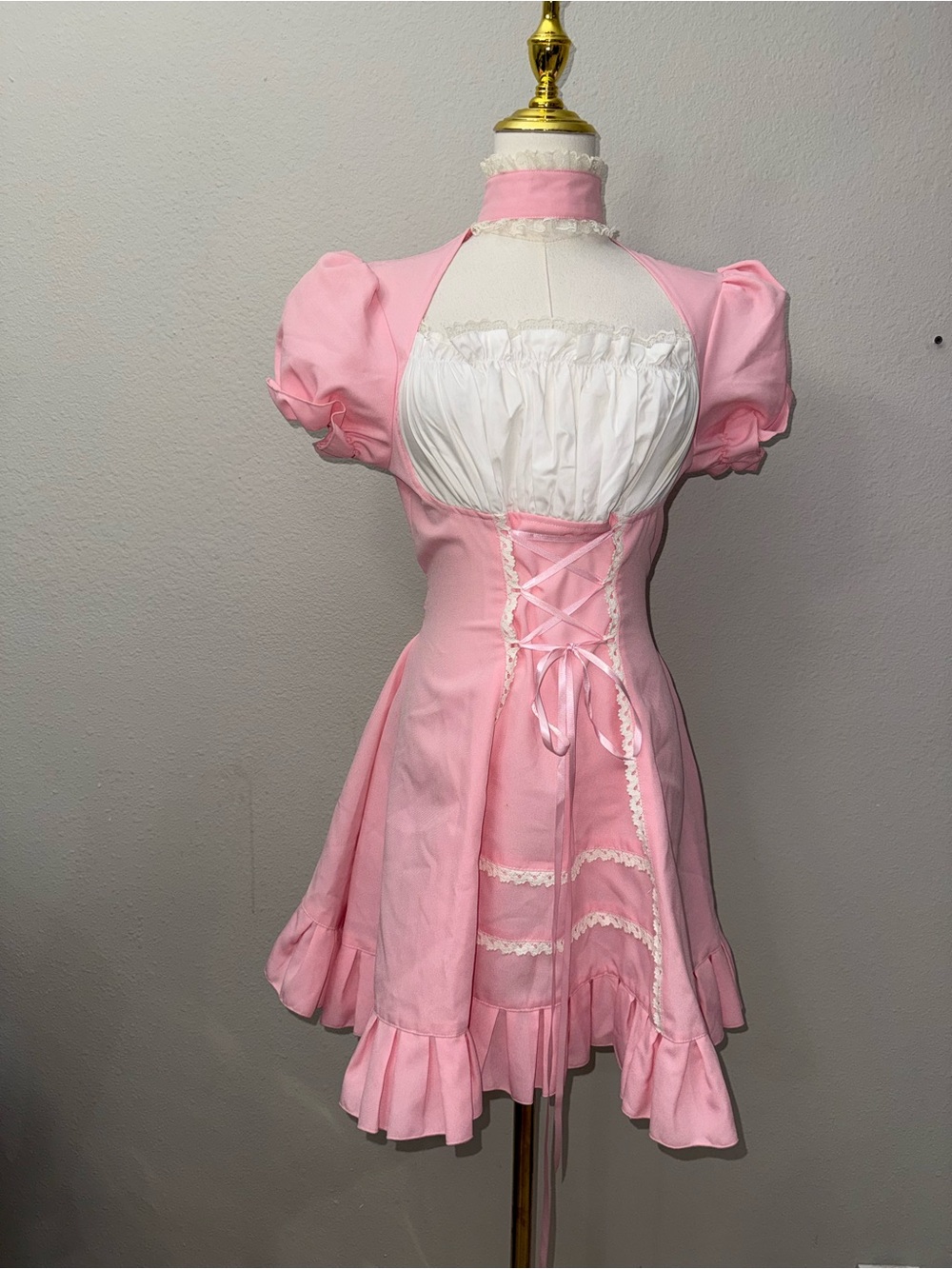Body Line Cosplay Mil Mil Lolita Maid Dress Sz S